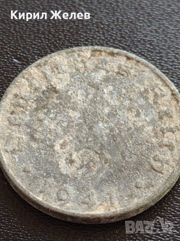 Две монети 2 райхспфенинг 1937г. / 10 райхспфенинг 1941г. Трети райх с СХВАСТИКА редки 31576, снимка 13 - Нумизматика и бонистика - 40649195