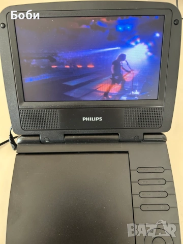 Philips Портативен DVD плейър PET721D, снимка 5 - Плейъри, домашно кино, прожектори - 53105564