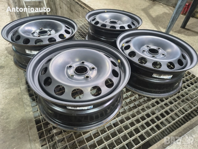 5х112 - 16 цола 5x112 метални джанти Volkswagen golf 6 - 5 x 112, снимка 2 - Гуми и джанти - 52521009