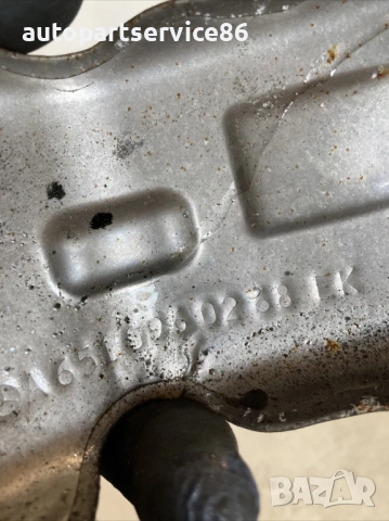 Топлинен щит за Jeep Compass 2.2 CRD (2011) A6510960268, снимка 2 - Части - 53609376