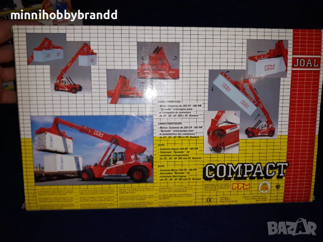 Контейнер  товарач във  1.50  мащаб Port container Joal Made in Spain , снимка 3 - Колекции - 50832196