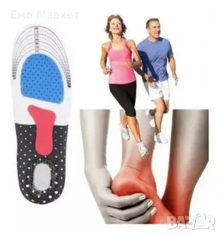 Ортопедични стелки за комфорт и поддръжка - идеални за спорт и ежедневие, снимка 7 - Ортопедични стелки - 49180971