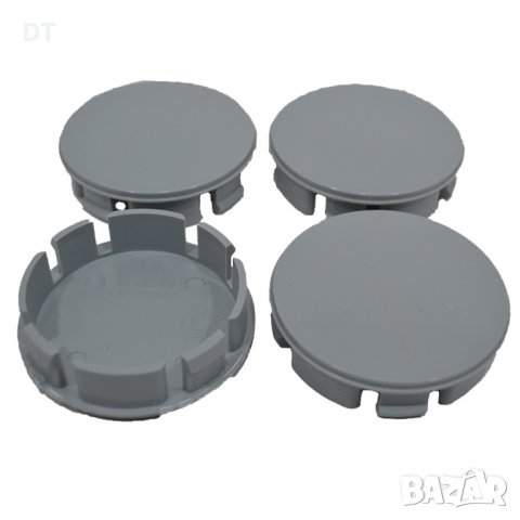 Универсални Черни / Сиви Капачки за джанти - 58мм / 55мм , снимка 5 - Аксесоари и консумативи - 28317022