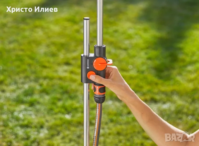 Градински външен душ Gardena за къмпинг каравана, снимка 6 - Градински мебели, декорация  - 51664525