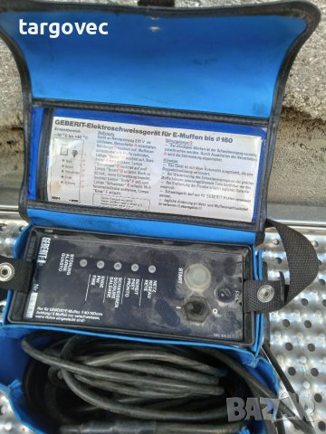 Машина за електрофузионно заваряване лепене на тръби до 160мм , снимка 2 - Други инструменти - 38192159