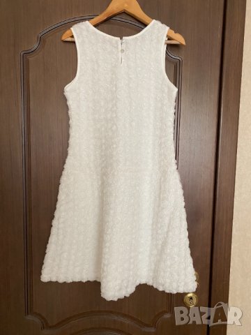 Детска бяла официална лятна маркова Рокля за 10/12г., снимка 2 - Детски рокли и поли - 33235389