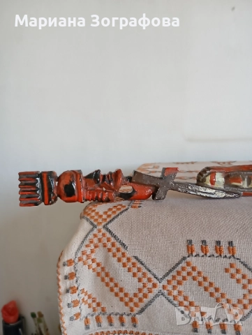 Декорации за стена 6 бр., - Християнски тотеми, Замък, Битов сувенир Цървули, Горила-бебе, 70-90 г. , снимка 18 - Други ценни предмети - 46842071