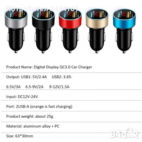 Волтметри за прав ток до 100 волта, снимка 8 - Друга електроника - 36593749
