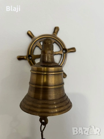 Бронзова камбанка , снимка 3 - Декорация за дома - 53394770