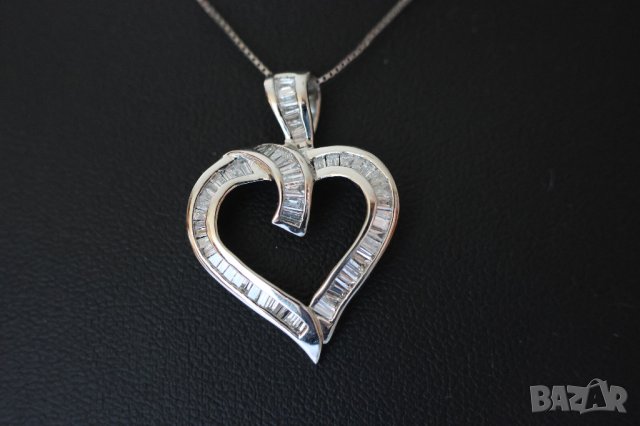 Ново Италианско Златно Колие с 0.60кт Естествени Диаманти