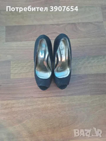 Високи обувки на платформа, снимка 6 - Дамски елегантни обувки - 48151652