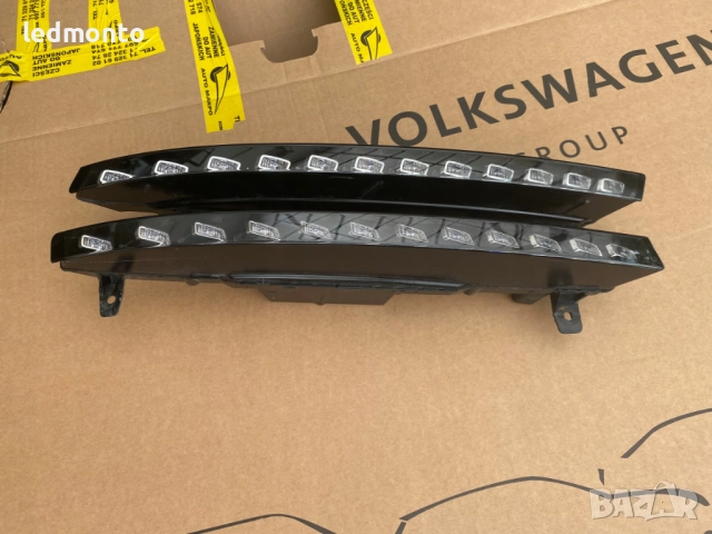 LED дневни светлини с Migachi за Audi Q7 Sport/S-Line 2010–2015 – 4L0953041E / 4L0953042E, снимка 7 - Части - 51110144