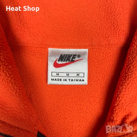Мъжко горнище90’s Vintage Nike Swoosh Pullover Fleece Sweatshirt, снимка 5 - Спортни дрехи, екипи - 48571921