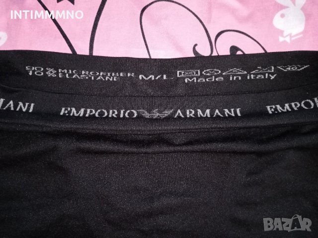 EMPORIO ARMANI, Мъжки боксер, Размер М/L, снимка 5 - Бельо - 39663674