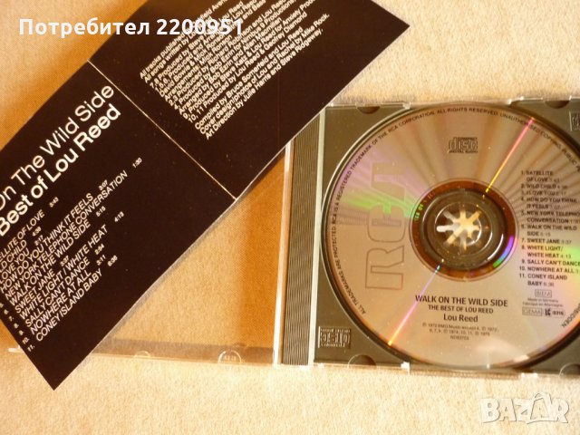 LOU REED, снимка 3 - CD дискове - 32419738