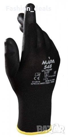 Нови многофункционални защитни Черни работни ръкавици Рамер XL, снимка 2 - Други инструменти - 38686363