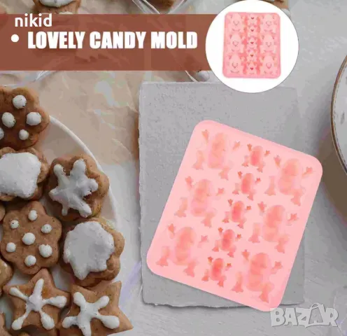 11 жаби жаба малка голяма силиконов молд форма фондан шоколад гипс фондан сапун , снимка 4 - Форми - 47932930