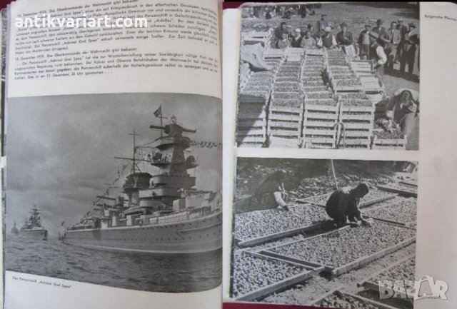 1939г. Книга- Балканите VOLK UND REICH рядка, снимка 3 - Други - 27355798