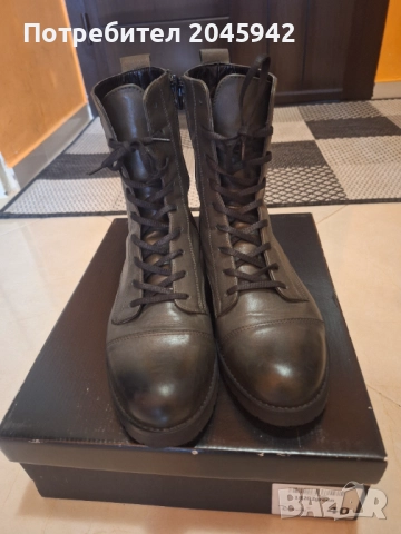 Кожени боти Bianki, снимка 3 - Дамски боти - 52096916