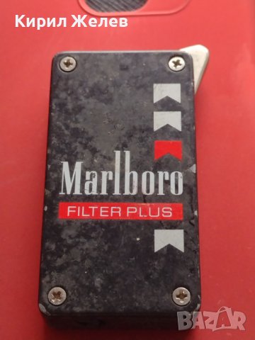 Метална запалка MARLBORO FILTER PLUS работи за КОЛЕКЦИЯ ДЕКОРАЦИЯ 42270, снимка 1 - Колекции - 43682338