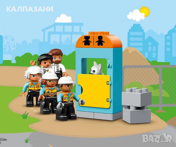 LEGO® DUPLO® Town 10933 - Строителен кран, снимка 6 - Конструктори - 38317662
