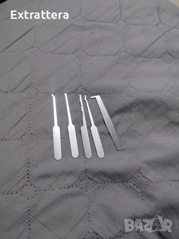 учебен катинар + 5 шперца, снимка 4 - Ключове - 52796191