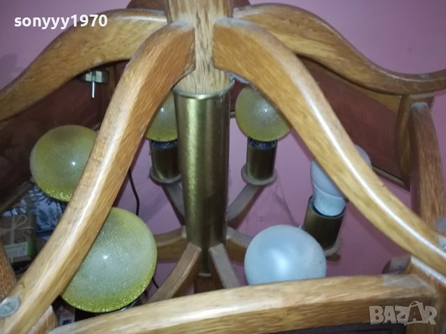 ГОЛЯМА ЛАМПА ОТ ГЕРМАНИЯ 1601240856, снимка 12 - Антикварни и старинни предмети - 43828700