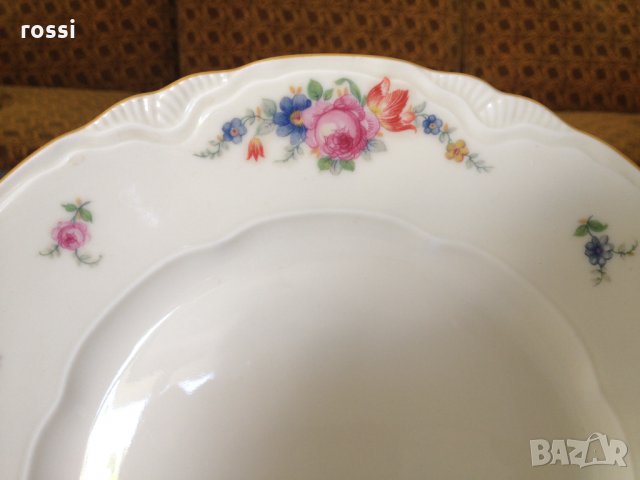 Schönwald 1935 г. Нов немски комплект трио за чай/кафе и десерт, чаша и 2 чинии, сервиз, сет, чиния , снимка 9 - Антикварни и старинни предмети - 33422815