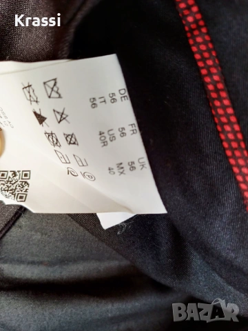 Мъжки панталон  Hugo Hugo Boss 56 вълна, снимка 6 - Панталони - 53061630