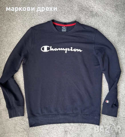 CHAMPION Crewneck Sweatshirt L, снимка 3 - Пуловери - 52756250