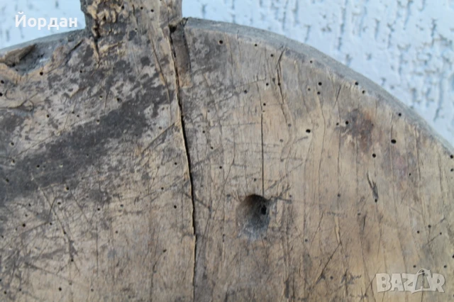 Дървена лопата за хляб, снимка 7 - Антикварни и старинни предмети - 51206329