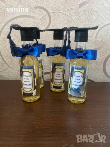 Персонализирани бутилки за специален повод сватба,годеж, кръщене, рожден ден или друго, снимка 4 - Други - 51555941
