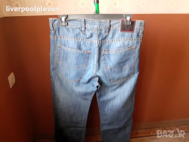 👉Strellson Original W-34/L-31 с лен, снимка 3 - Дънки - 49579958