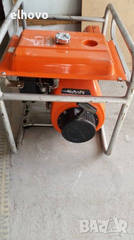 Бензинов монофазен агрегат за ток KUBOTA AE2200, снимка 3 - Генератори - 38326036