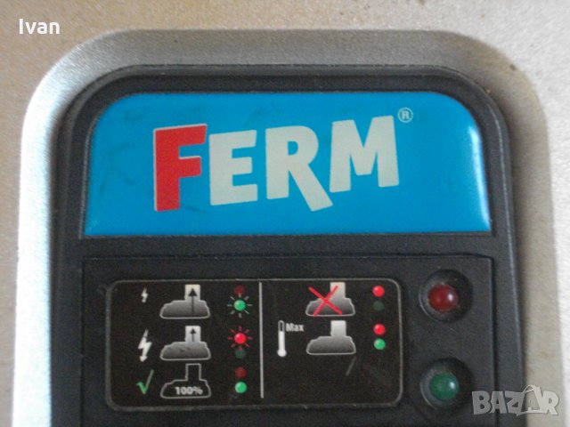 Ferm Универсално Зарядно 19 Волта Литий-Йон-Никел-Кадмий-Селен Батерии Отлично Ферм, снимка 5 - Винтоверти - 33383218
