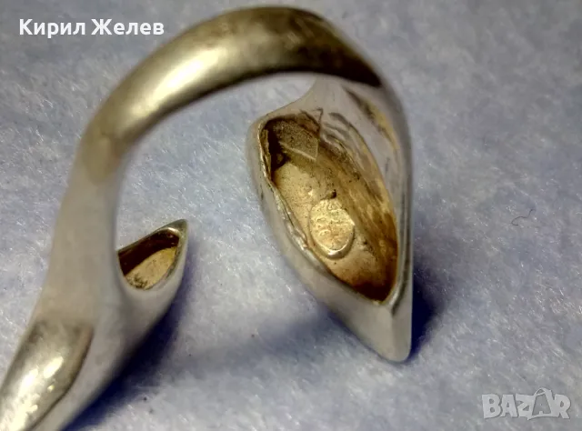 СЕЗГИН - ШАРМАНТЕН БУТИКОВ ФЕШЪН АРТ ОТВОРЕН МОДЕЛ СРЕБЪРЕН ПРЪСТЕН СРЕБРО 925 SEZGIN 49112, снимка 3 - Пръстени - 50192859