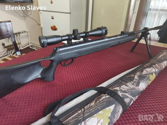 Въздушна пушка Hutsan Grizzly 125 5.5 със всички артикули към нея и въздушно нутало, снимка 2 - Въздушно оръжие - 53434373