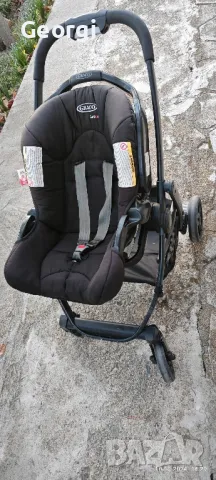 Детска количка с два коша Graco evo, снимка 6 - Детски колички - 47692564