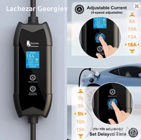 Зарядна станция за екелтромобили тип 2 - НОВА, снимка 3 - Аксесоари и консумативи - 52874568