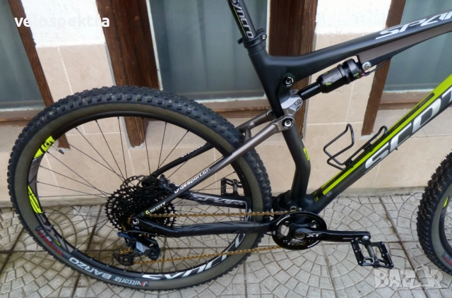 Ендуро СКОТТ Спарк 920 - 29" ! "мека" рамка ! 12 скорости ! КАРБОН !, снимка 14 - Велосипеди - 52630313