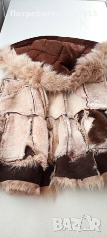 Кожух от естествена кожа , снимка 8 - Детски якета и елеци - 44061362