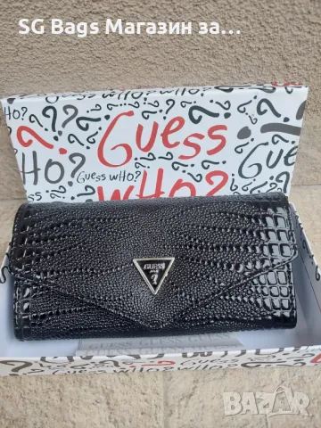 Guess дамско портмоне дамски портфейл код12, снимка 1