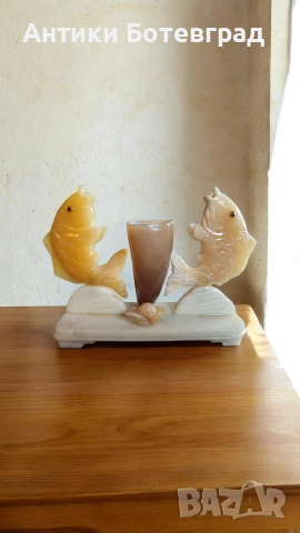 Красива статуетка моливник или друго , снимка 2 - Антикварни и старинни предмети - 53455721