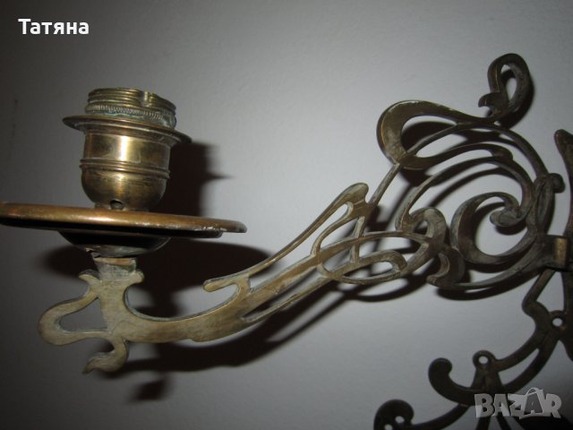 месингови  дръжки за врати  с опция заключване,СВЕЩНИЦИ И АПЛИК  ОТ МАСИВЕН МЕСИНГ, снимка 13 - Интериорни врати - 28891455