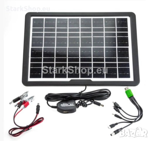 Соларен панел CL1615 – 12V 15W, снимка 2 - Соларни лампи - 43044360