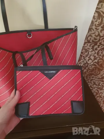 Чанта Karl Lagerfeld , снимка 3 - Чанти - 48099861