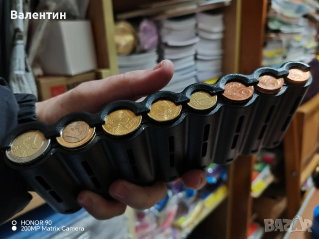 Монетник за всички евро монети - прав