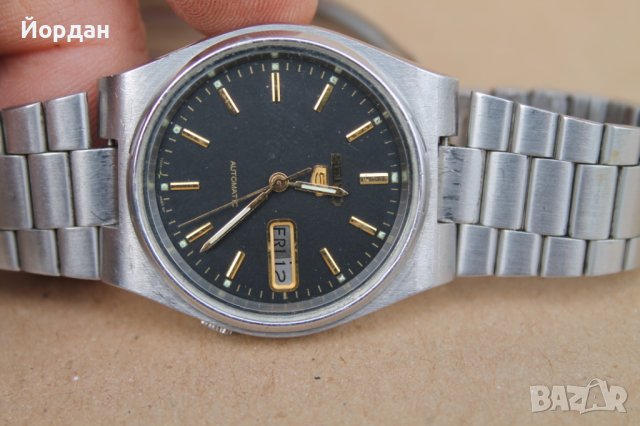 Мъжки часовник ''Seiko 5'' автоматик, снимка 7 - Мъжки - 43240916