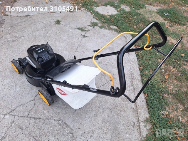 Косачка Husqvarna McCulloch Briggs 5 к.с. самоходна мулчираща с кош, снимка 8 - Градинска техника - 51646690