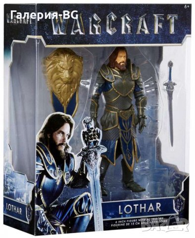 Играчка на Lothar от филма: Warcraft, снимка 1 - Фигурки - 32366282